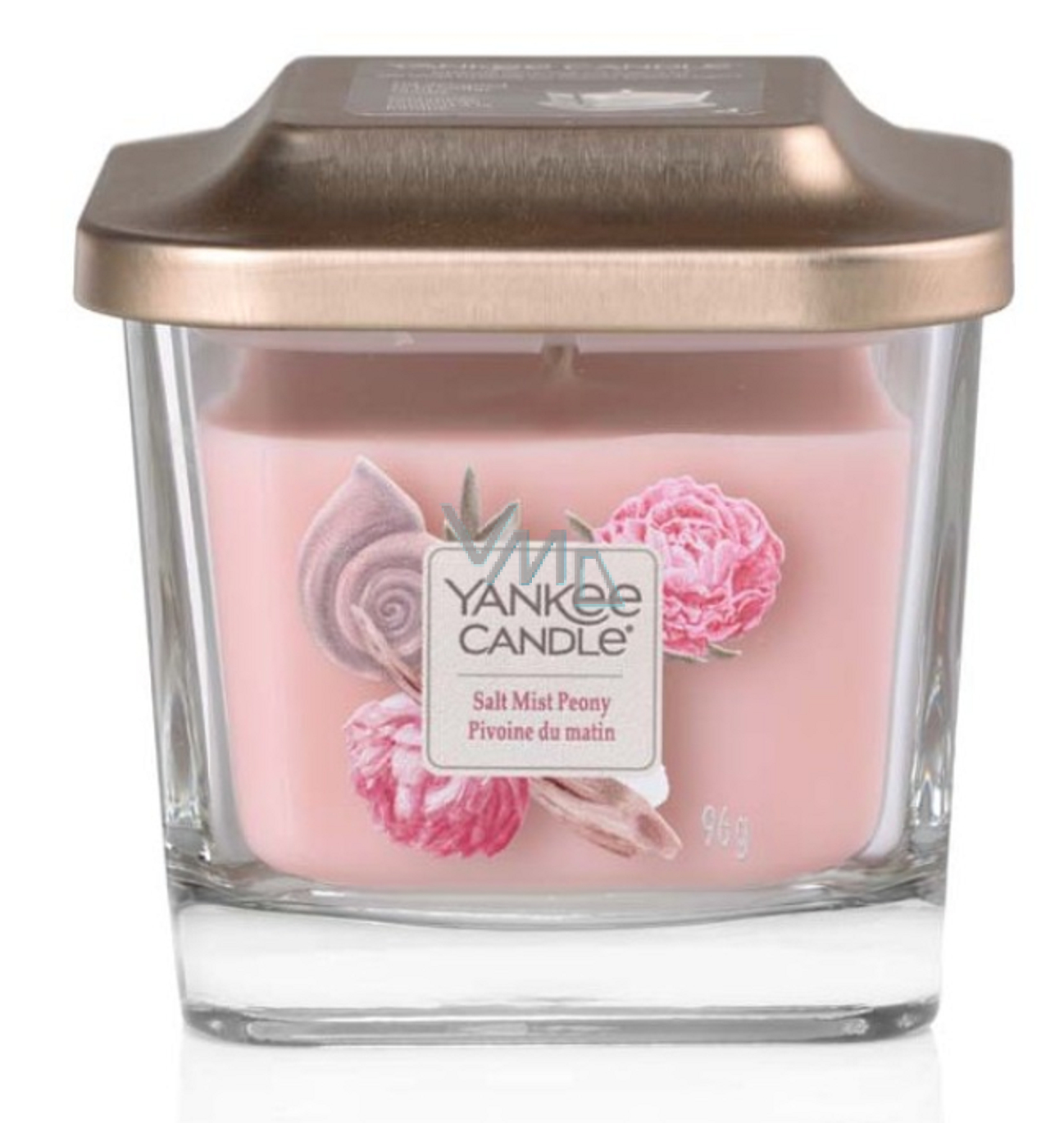 Yankee Candle Salt Mist Peony Peony with drops of sea water soy
