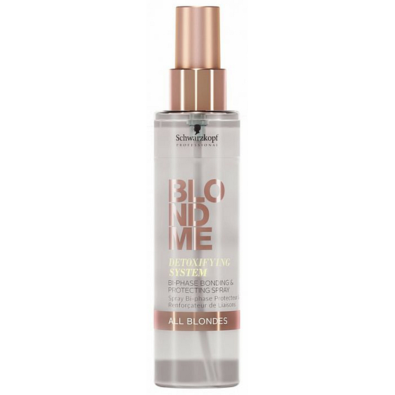 Schwarzkopf Professional BlondMe Bi-Phase Bonding & Protecting Spray two-phase protective spray 150 ml