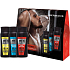 Dermacol Men Agent Sexy Trio Total Freedom 5 in 1 shower gel 250 ml + Sexy Sixpack 5 in 1 shower gel 250 ml + Powerful Energy 5 in 1 shower gel 250 ml, cosmetic set