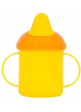 First Steps Mug with two handles yellow 260 ml