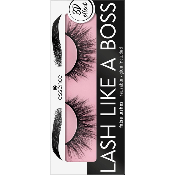 Essence Lash Like a Boss False Lashes false eyelashes 01 Omg 1 pair