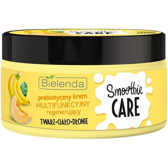 Bielenda Smoothie Care Banana + Watermelon + Probiotics regenerating body cream 200 ml