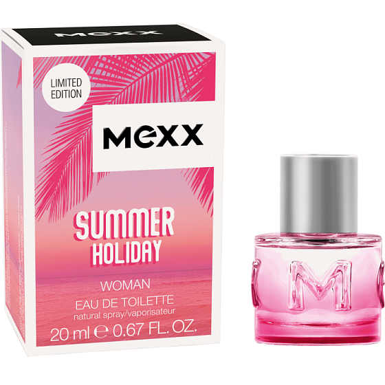 Mexx Summer Holiday Woman eau de toilette for women 20 ml