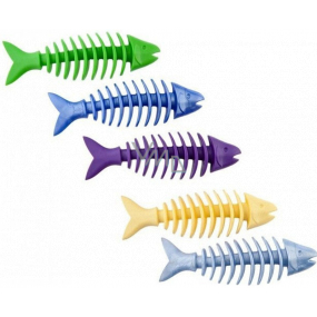 Sum-Plast Rubber Fish skeleton with the scent of vanilla toy for dogs more colors 16 cm