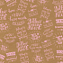 Apli Gift wrapping paper 70 x 200 cm Kraft Fun natural with pink lettering