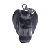 Goldstone blue Avanturine Angel Guardian Pendant hand cut 1,7 cm 1 piece, stone of ambition