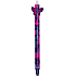 Colorino Rubberized pen Girls Butterfly, blue refill 0,5 mm