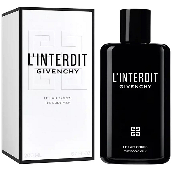 Givenchy L´Interdit body lotion for women 200 ml
