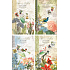 Ditipo Notebook Hard clear A6 80 sheets 10,5 x 16,5 cm various motifs