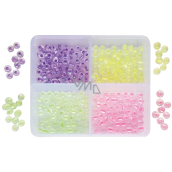 Beads neon mix 4 colours 24 g