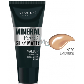 Revers Mineral Perfect Silky Matte Moisturising and Mattifying Make-up 30 Sand Beige 30 ml