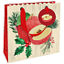 Nekupto Gift paper bag luxury 18 x 16 cm Christmas apples