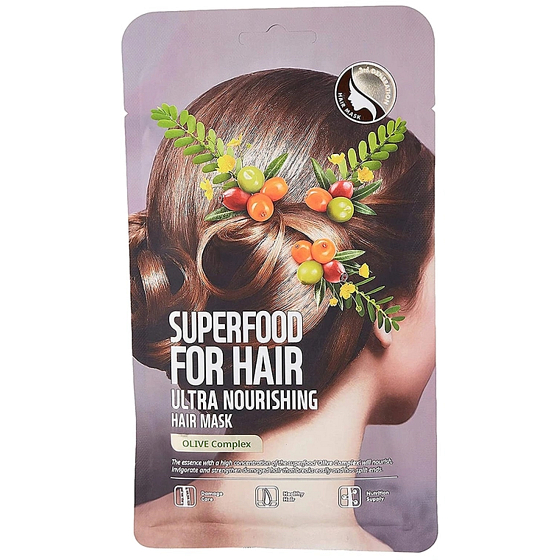 Farmskin Superfood Olive Moisturizing Hair Mask 1 piece