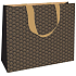Nekupto Gift paper bag 30 x 23 x 12 cm Black and gold