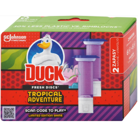 Duck Fresh Discs Tropical Adventure refill 2 x 36 ml