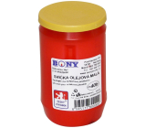 Bony hřbitovní svíčka olejová 9,2 x 5,6 cm 120 g 40 hodin