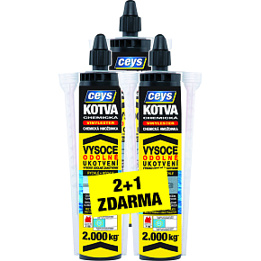 Ceys chemical anchor vinylester, 300 ml, 2 + 1