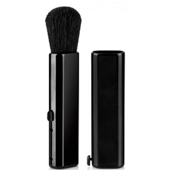 Diva & Nice Cosmetic brush with synthetic bristles retractable small various colours 1 piece