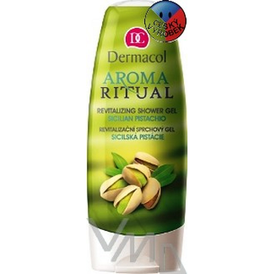 Dermacol Aroma Ritual Sicilian pistachio Revitalizing shower gel 250 ml