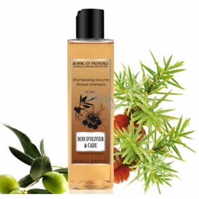 Jeanne en Provence Men Bois D Olivier & Cade 2 in 1 shampoo and shower gel 250 ml