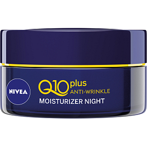 Nivea Q10 Power Firming Night Cream Against Wrinkles, 50 ml