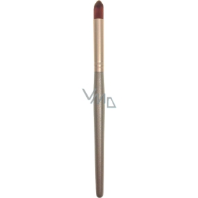 Round cosmetic brush brown 30300 15 cm