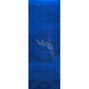 Nekupto Gift paper bag hologram for bottle 33 x 10 x 9 cm Blue 050 40 THLH