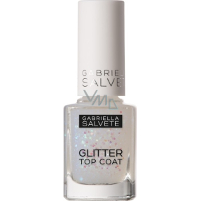 Gabriella Salvete Glitter Top Coat Topcoat 17 Transparent 11 ml