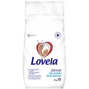 Lovela White linen Hypoallergenic washing powder 40 doses 5 kg