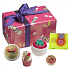 Bomb Cosmetics I look forward to gift ballistics 2x160 g + block 50 g + ball 30 g + soap 100 g, cosmetic set