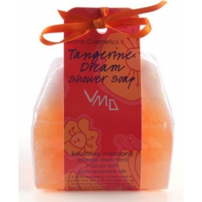 Bomb Cosmetics Tangerine Dreams - Tangerine Dream shower massage soap 140 g