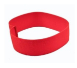 B&F Collar Reflective - rubber orange 3,5 x 45 cm