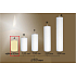 Lima Gastro smooth candle ivory cylinder 60 x 90 mm 1 piece