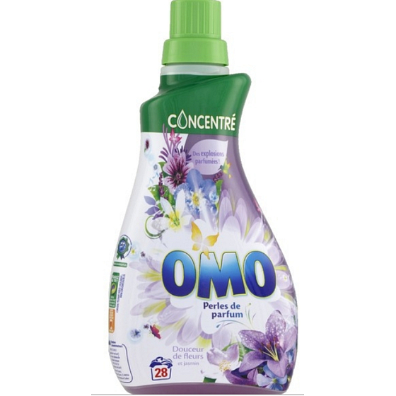Omo Perles de Parfum Douceur de Fleurs et Jasmin universal washing gel 26 doses 1 l