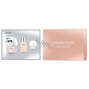 Calvin Klein Women perfumed water for women 50 ml + perfumed water 5 ml + body lotion 100 ml, gift set