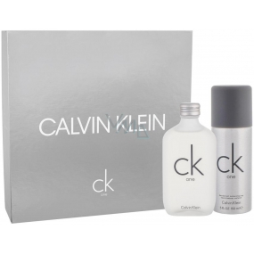 Calvin Klein One eau de toilette unisex 100 ml + deodorant spray 150 ml, gift set