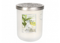 Heart & Home White tea and eucalyptus Soy scented candle medium burns up to 30 hours 110 g