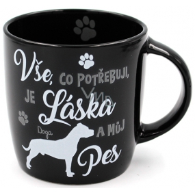 Nekupto Pets ceramic mug Doga 300 ml