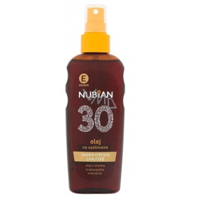 Nubian OF30 Waterproof suntan oil 150 ml spray
