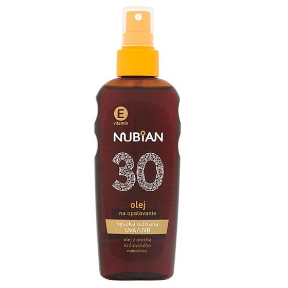 Nubian OF30 Waterproof suntan oil 150 ml spray