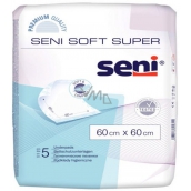 Seni Soft Super hygienic absorbent pads 4 drops, 60 x 60 cm 5 pieces