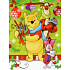 Nekupto Gift paper bag 23 x 18 x 10 cm Winnie the Pooh, Christmas 1187 WLGM