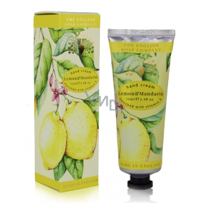 English Soap Lemon & Mandarin luxury hand cream with vitamin E and beeswax 75 ml