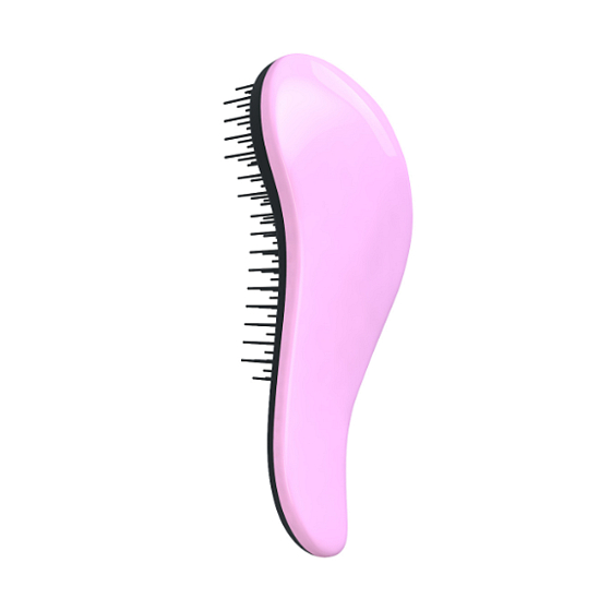 Dtangler Detangling Brush Brush for easy combing of hair 15 cm Pink pink Mini