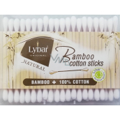 Lybar Original Natural Bamboo bamboo cotton swabs box of 200 pieces