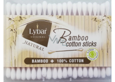 Lybar Original Natural Bamboo Cotton Swabs Box 200 Pieces