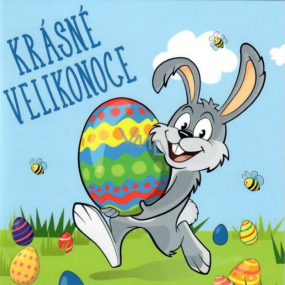 Nekupto Easter Greeting Card Happy Easter Hody, hody, doprovody 100 x 100 mm 3554 XI