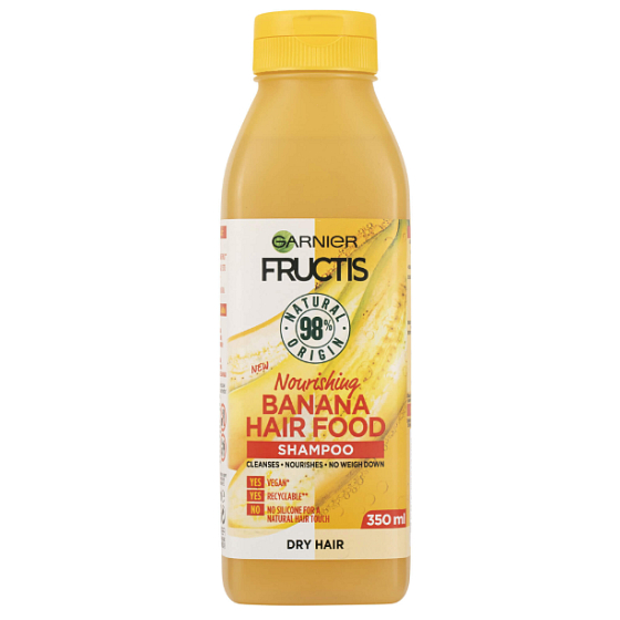Garnier Fructis Nourishing Banana Hair Food nourishing shampoo for dry hair 350 ml