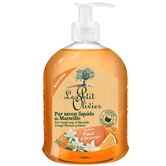 Le Petit Olivier Orange Blossom Liquid Soap Dispenser 300 ml