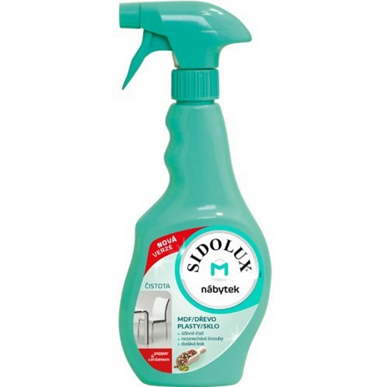 Sidolux M for furniture Pepper & Cardamom dust spray 400 ml